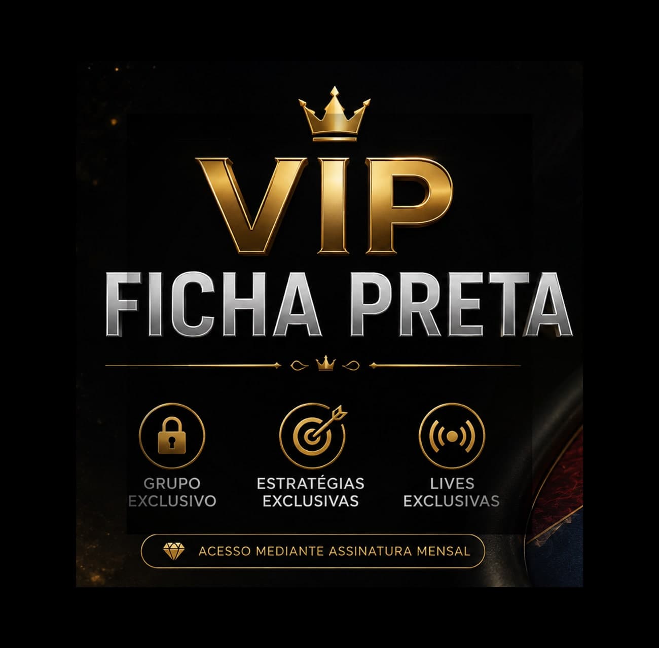 VIP Ficha Preta